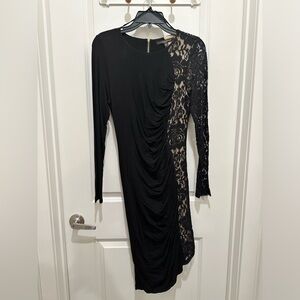 NWT! Black long sleeve cocktail dress